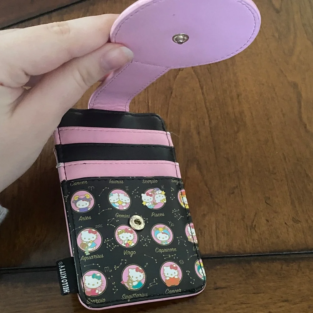Hello Kitty Pink and Black wallet